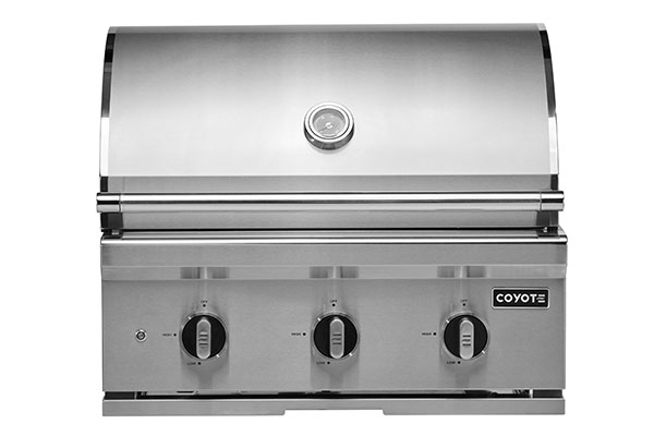 coyote c-series grills built-in