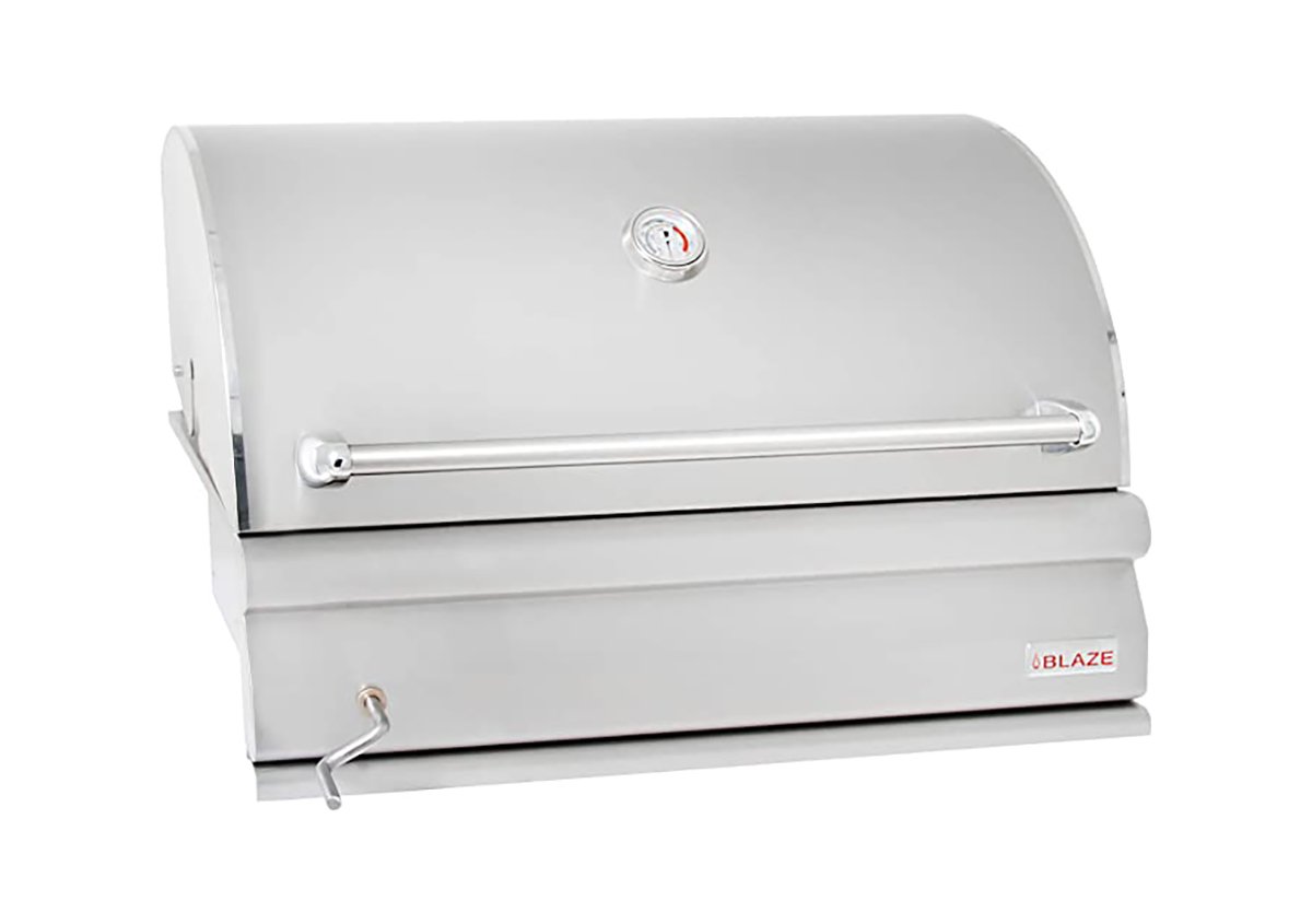 33 inch built in charcoal grill