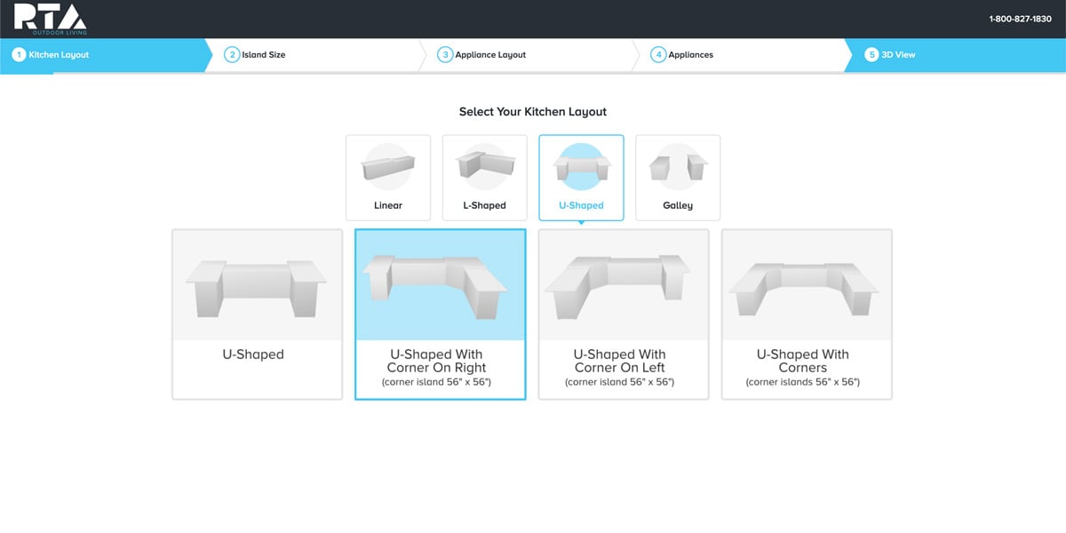 3d outdoor kitchen design tool