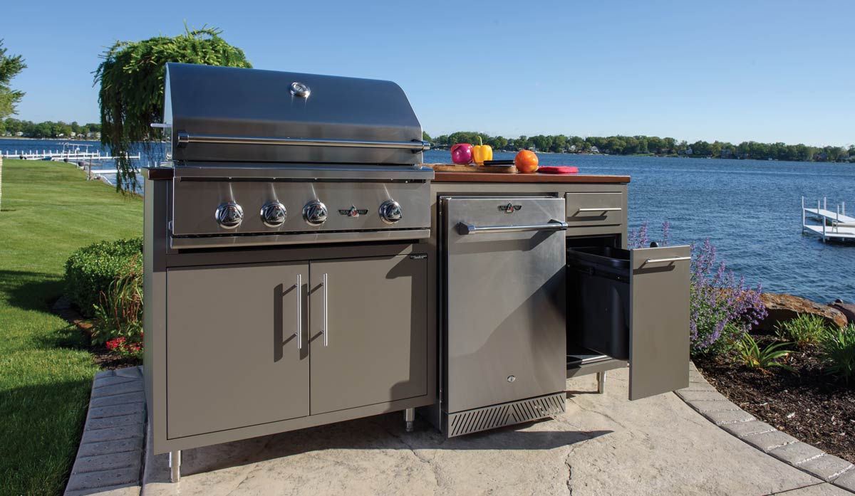 Challenger Outdoor Kitchen Build Method Breakdown of Materials