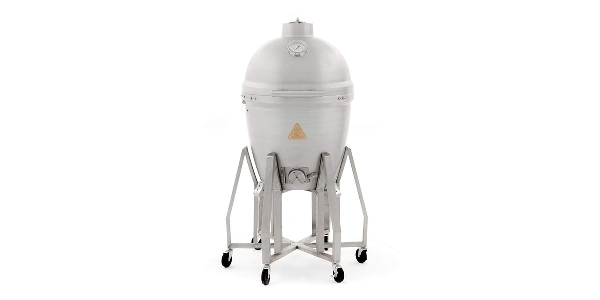 blaze freestanding cast aluminum, kamado grill