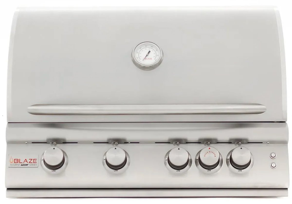 Blaze Marine Grade 316L 4-Burner Premium LTE