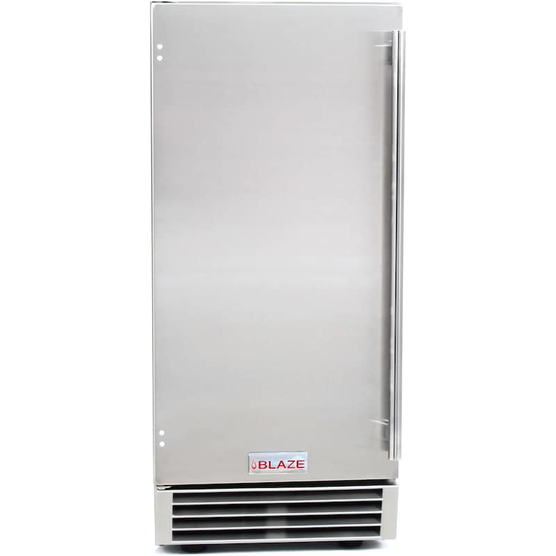blaze outdoor rated ice maker with gravity drain
