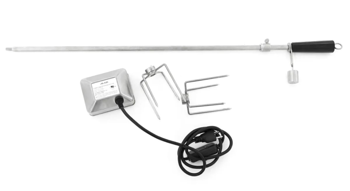 Blaze Rotisserie Kit For 40 Inch 5-Burner Gas Grill