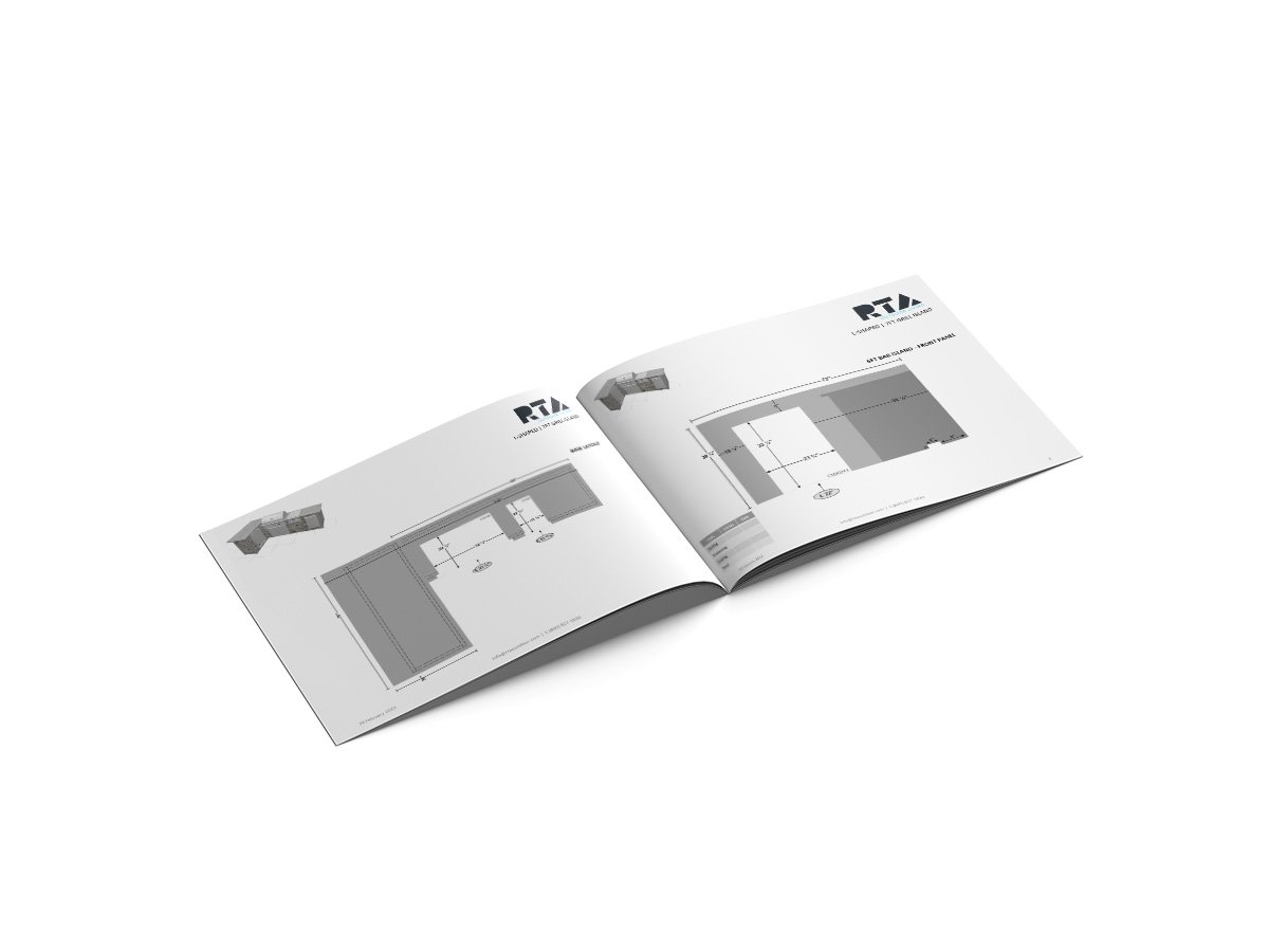 Blueprint booklet for outdoor grilling area