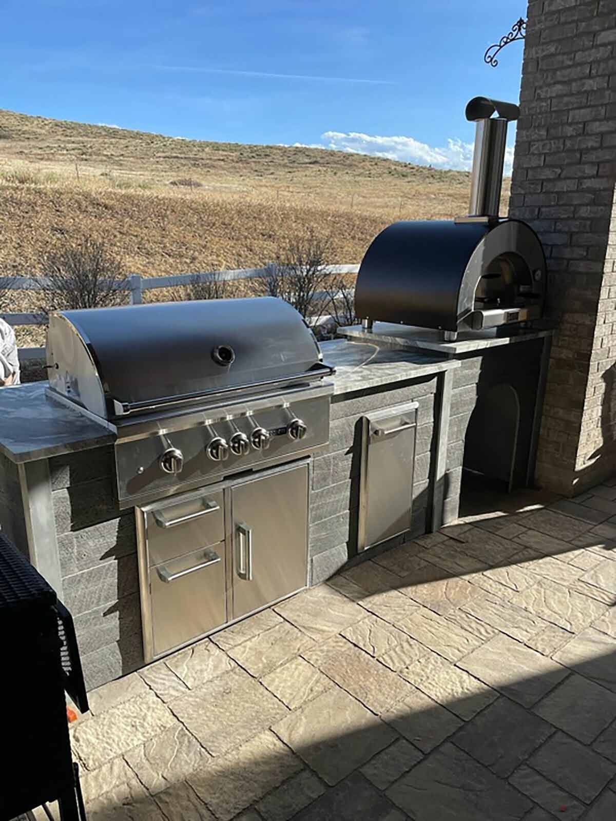 built in gas grill in Texas