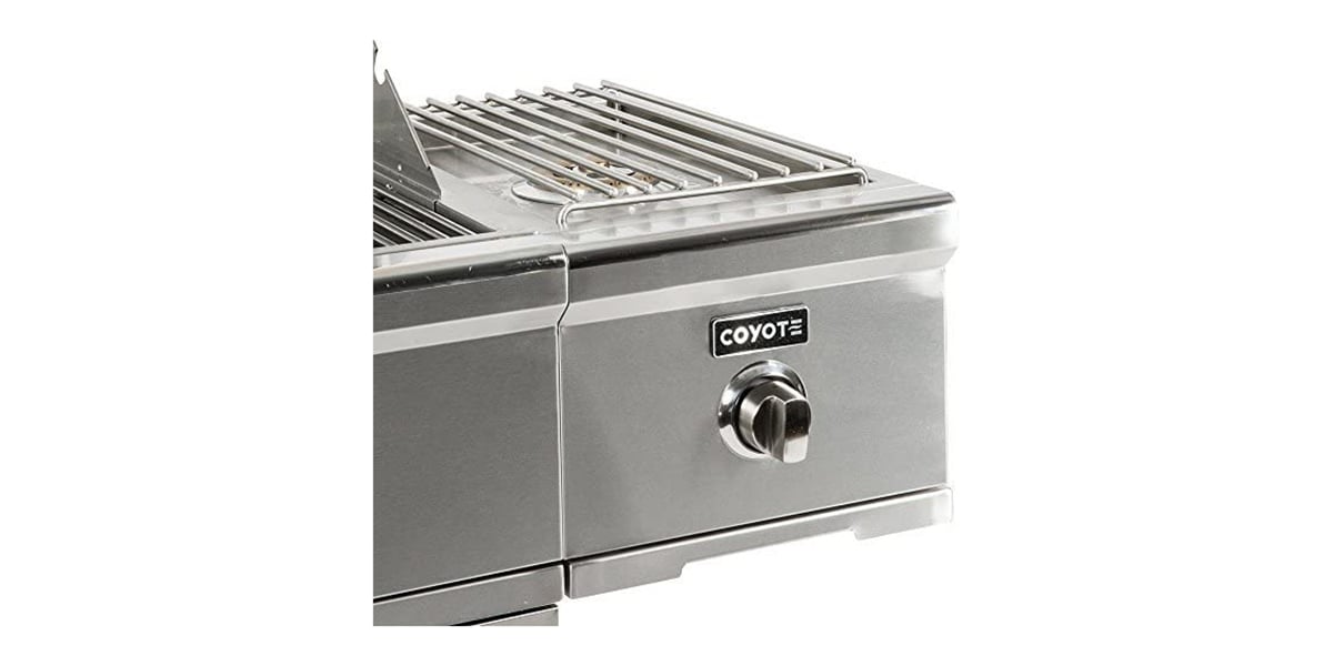 cart mounted side burner