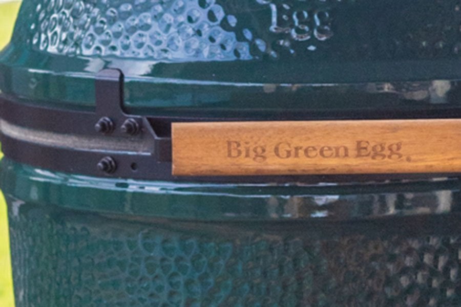 big green eggs black stainless steel bands
