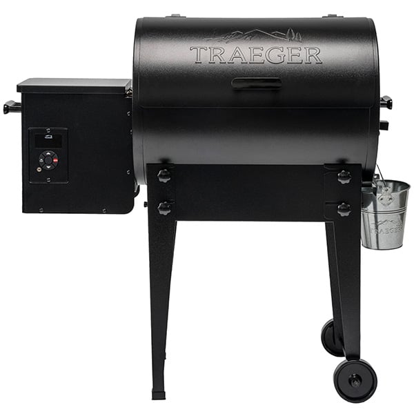 close up of best portable pellet grill