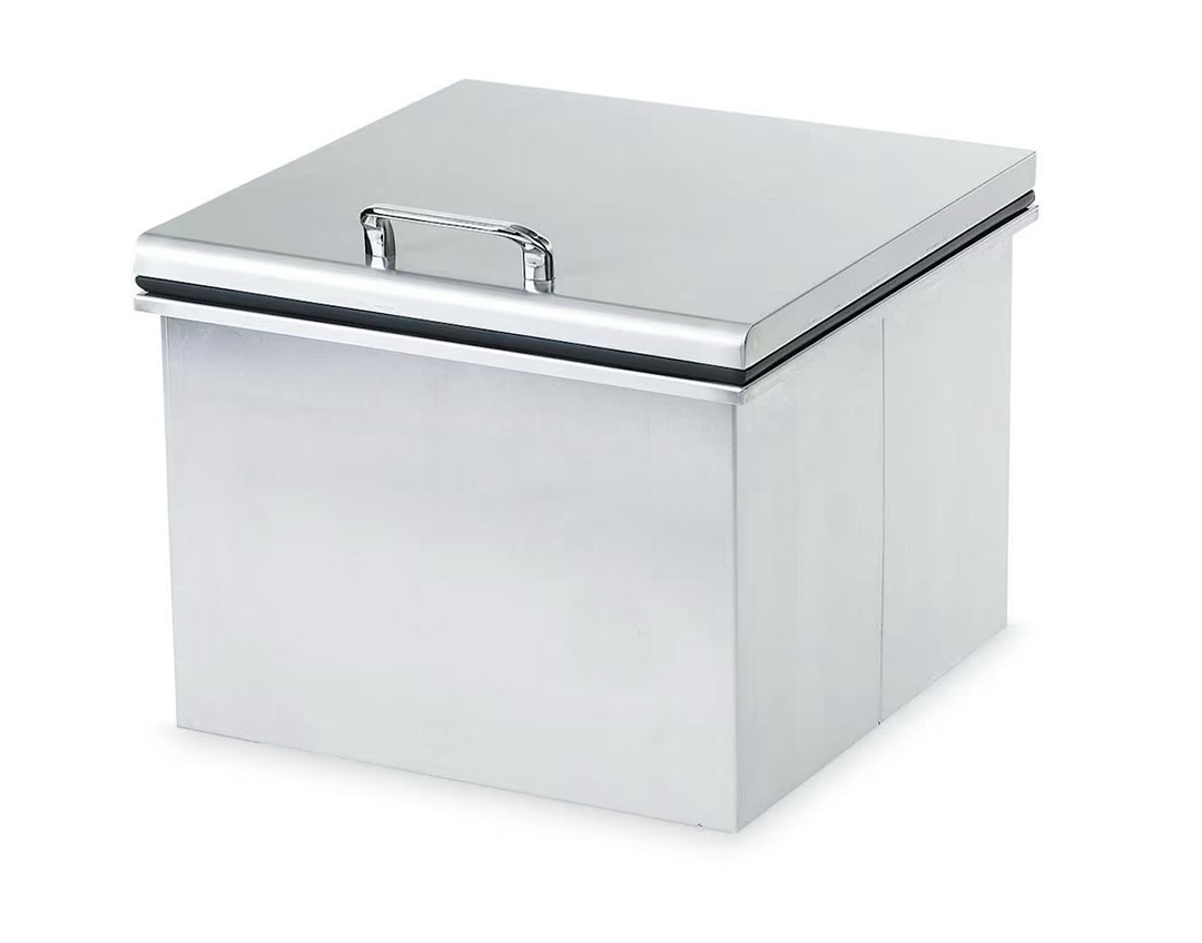 close up of outdoor ice chest