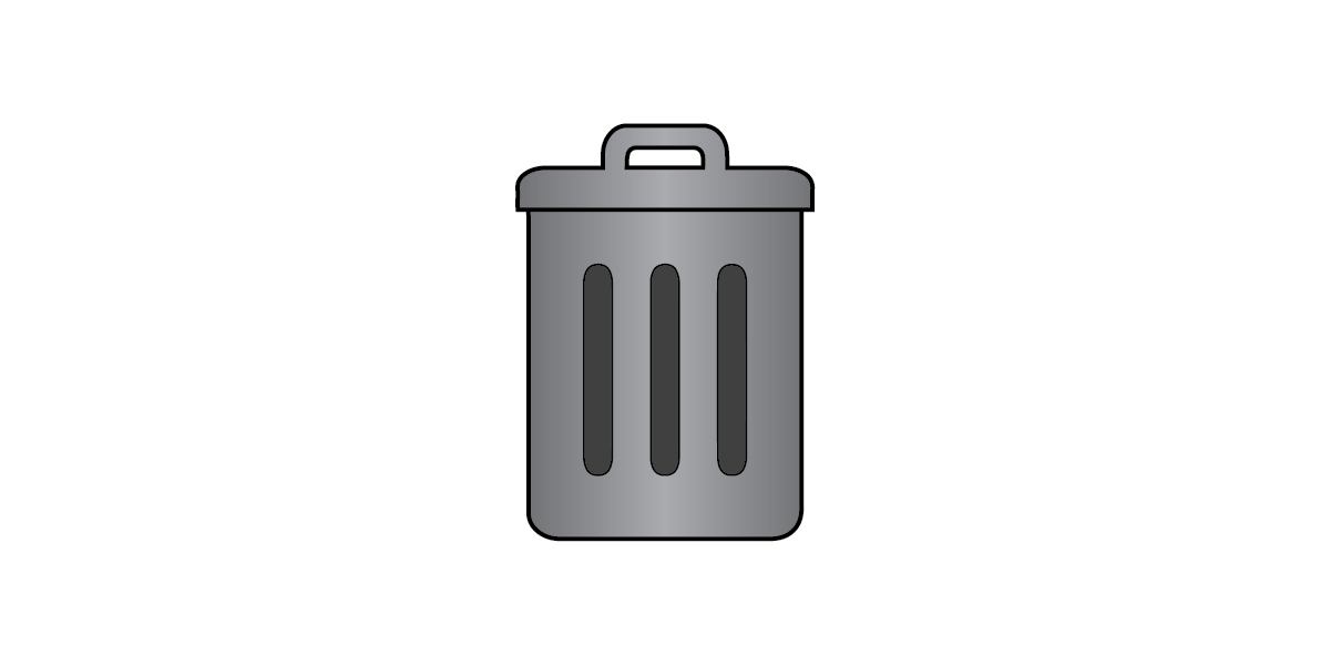 garbage can