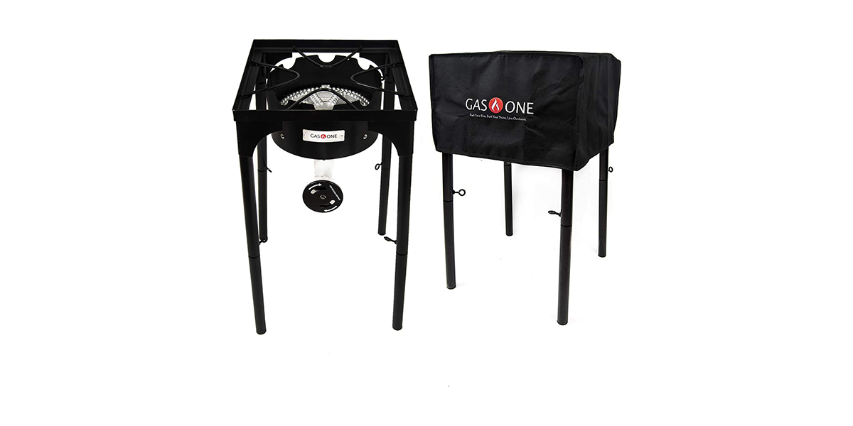 GasOne Propane burner with cover