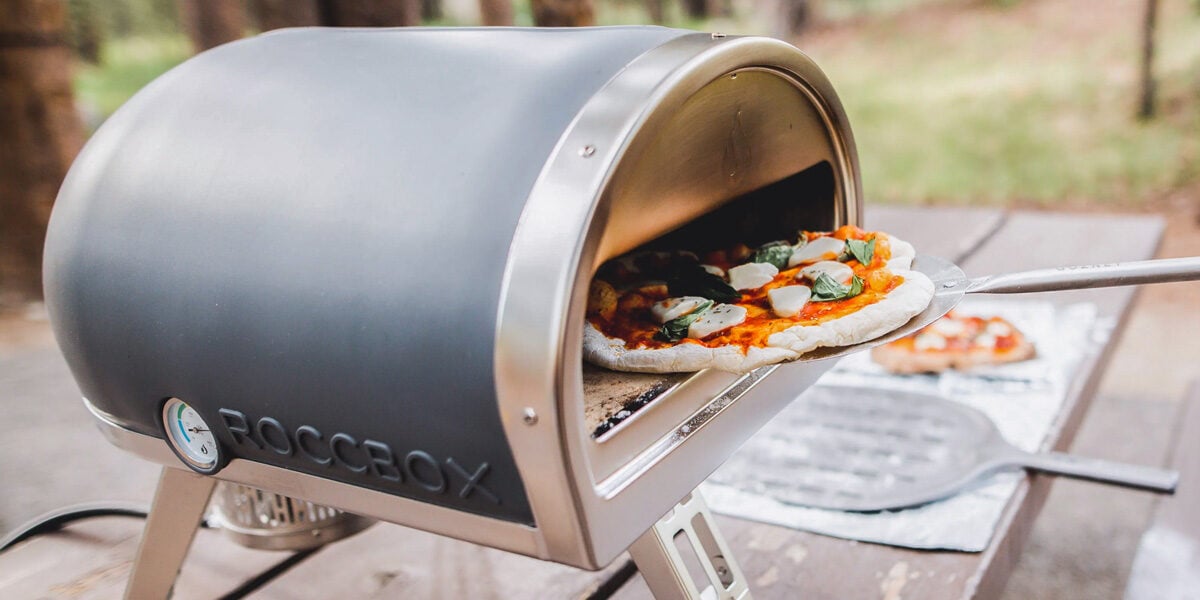 gozney roccbox outdoor pizza oven