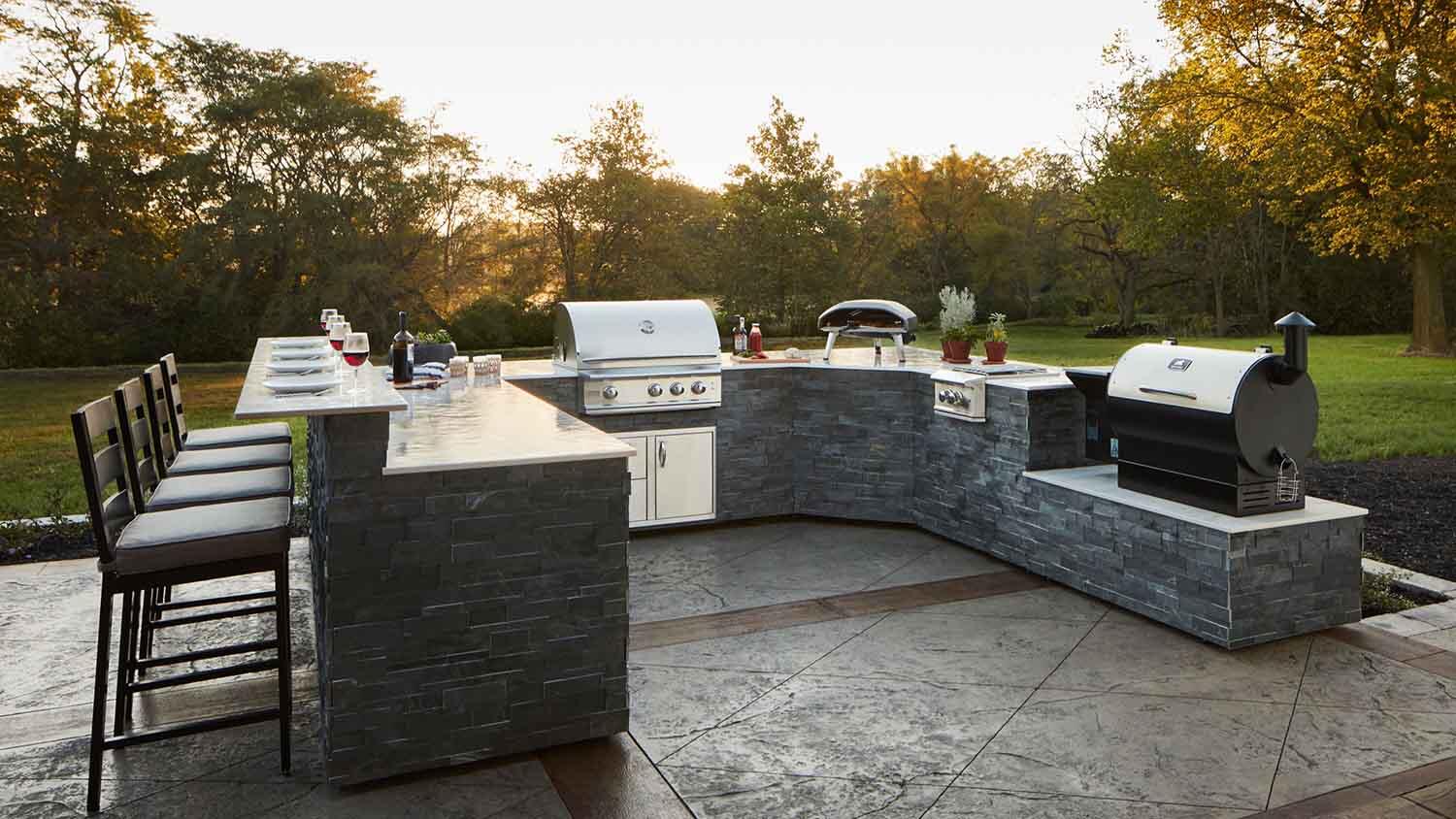 Whats the best outdoor kitchen frame kit to consider