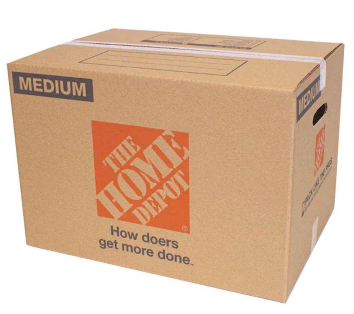 home depot shipping box