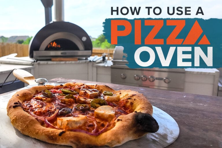 how to use a pizza oven