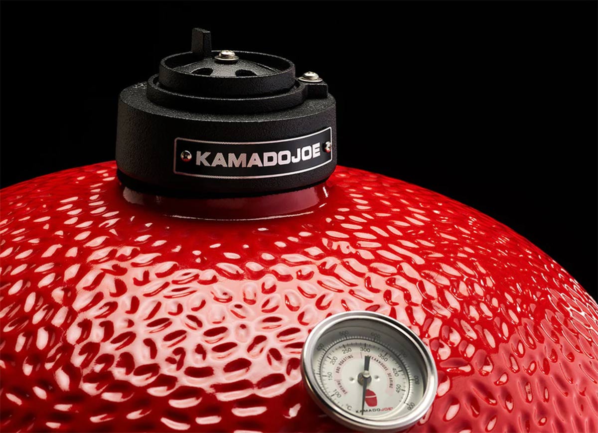 kamado joe lid and vent