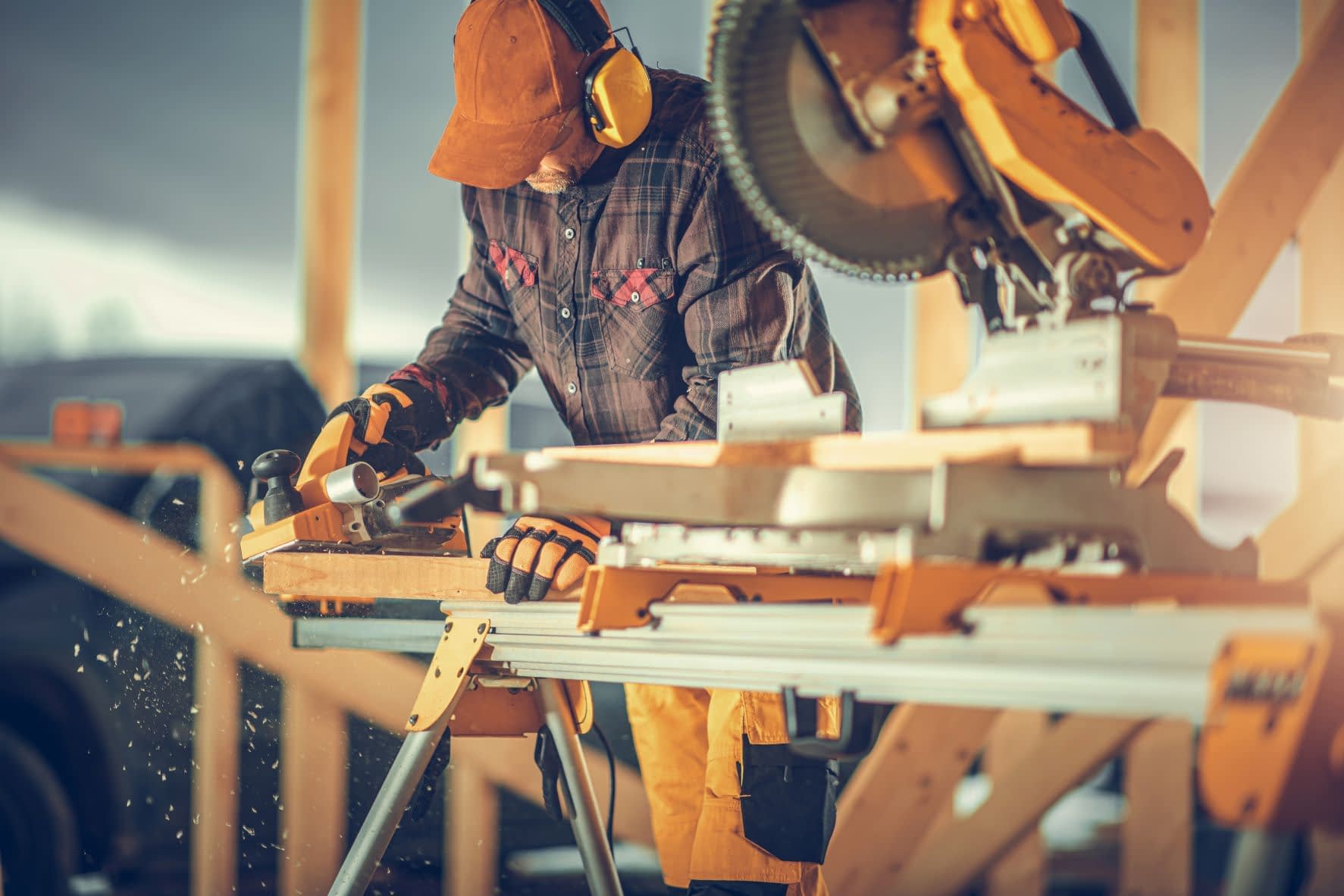 Cutting Lumber for Custom Outdoor Kitchen Frame