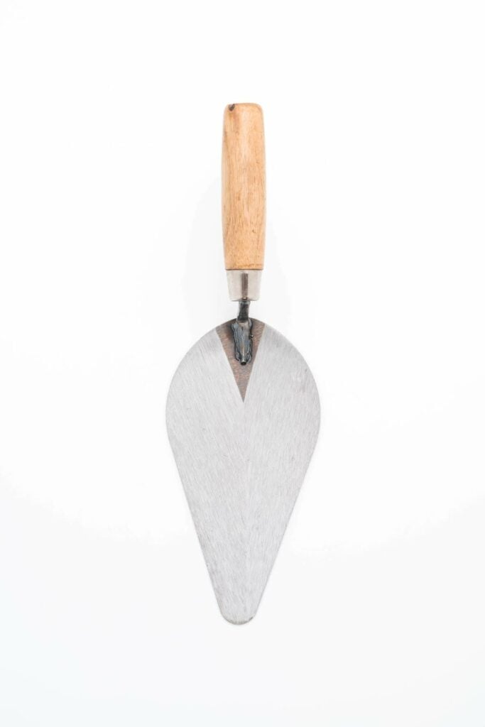 masonry trowel for construction project