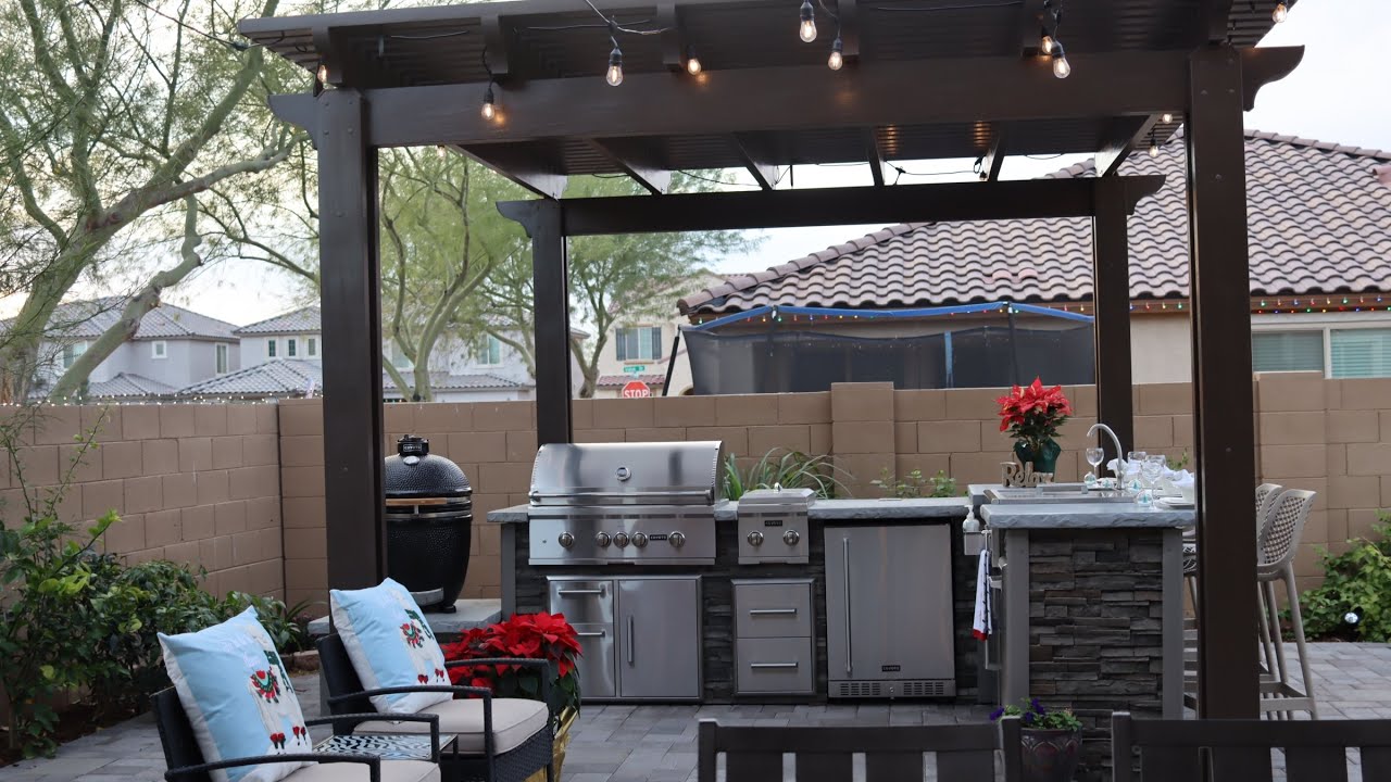 My Dream Outdoor Kitchen Reveal
