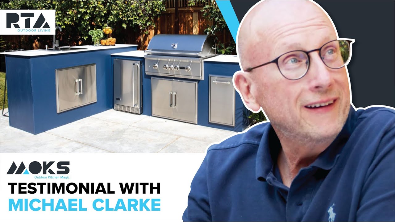Modular Outdoor Kitchen Testimonial - Michael Clarke | MOKS