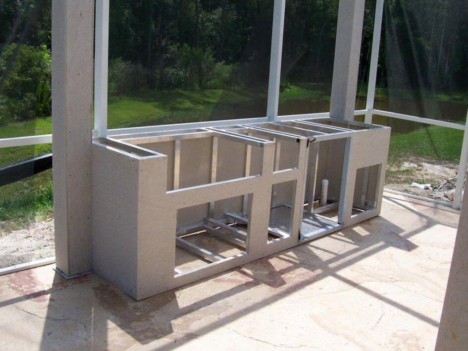 Outdoor Kitchen Frame - 11 helpful framing facts