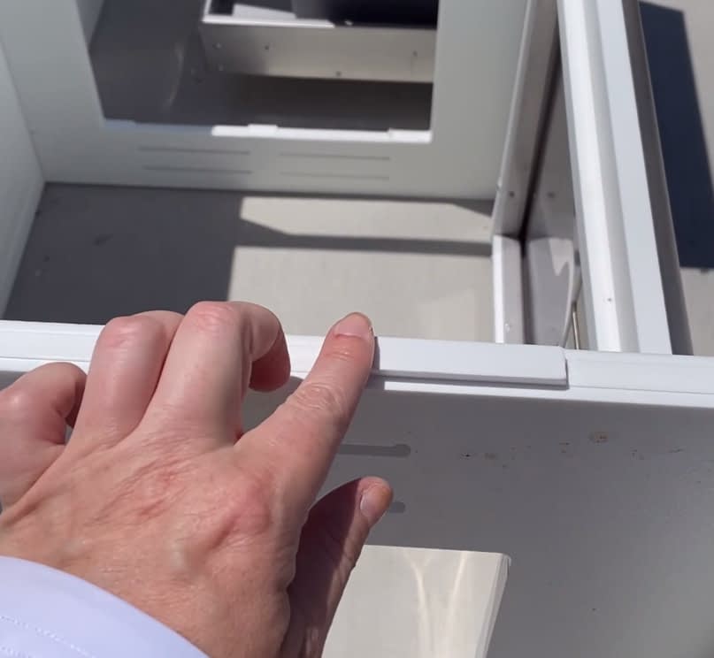 Closeup of How to Install a MOKS Countertop