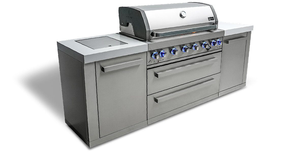 mont alpi outdoor kitchen grill island