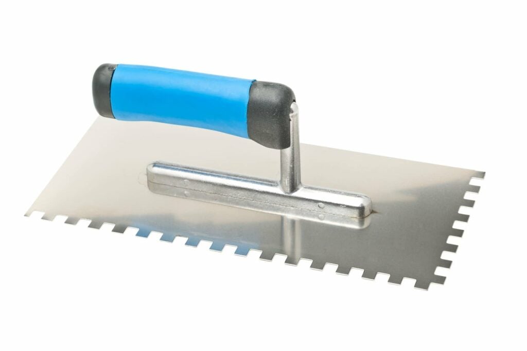 Notched Trowel