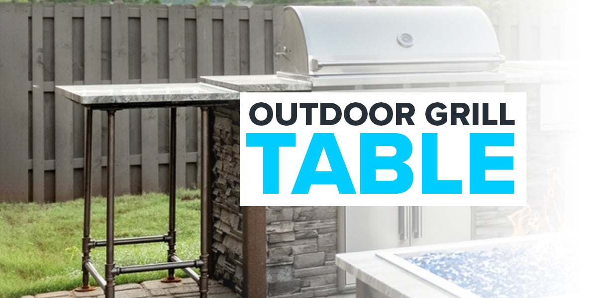 Outdoor Grill Table Featured image