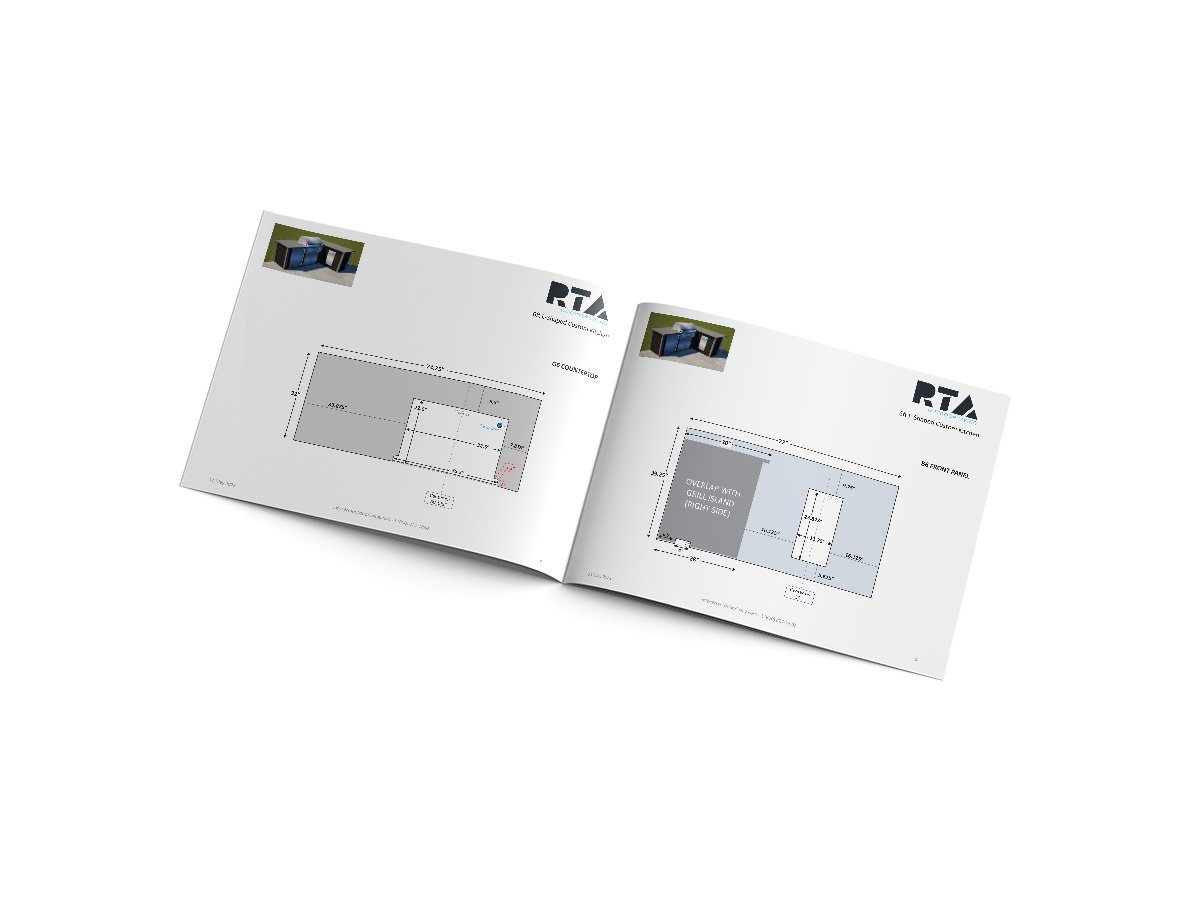 Plans for outdoor kitchen booklet