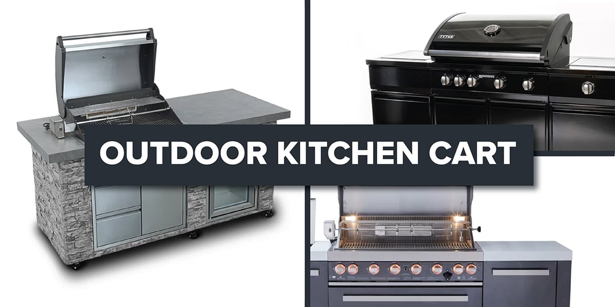 outdoor kitchen cart featured image