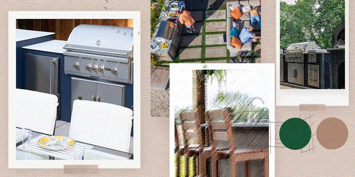 Outdoor Kitchen Decor mood board featured image