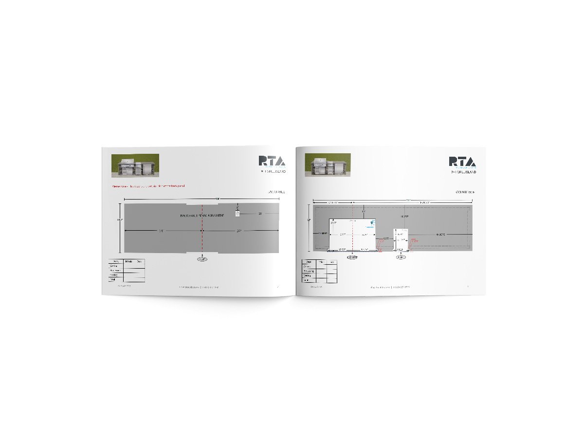 Outdoor kitchen build plans booklet