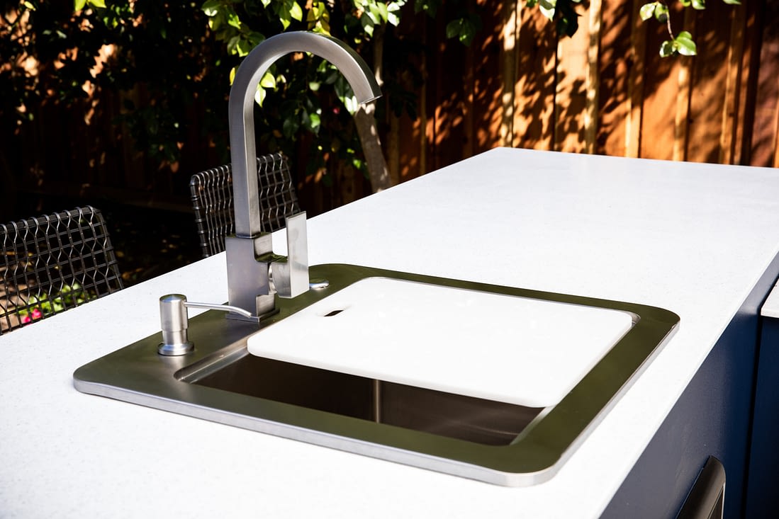 ideal 304 stainless steel for outdoor sink option