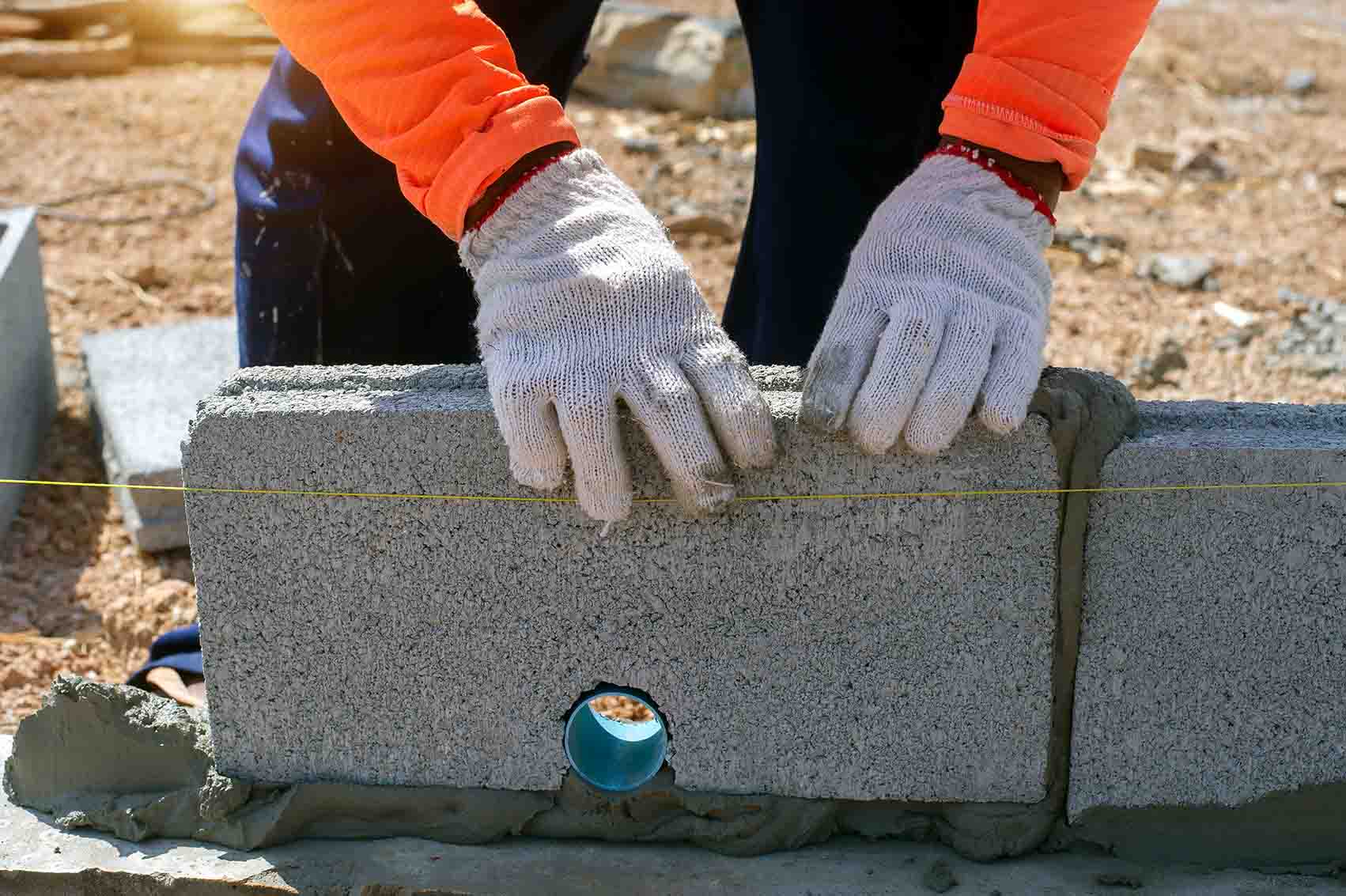 disadvantages of concrete block frames for outdoor kitchens