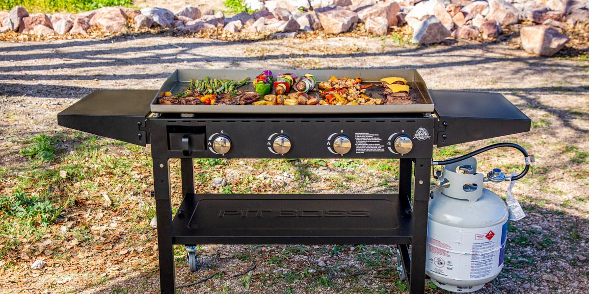 pit boss outdoor flat top grill