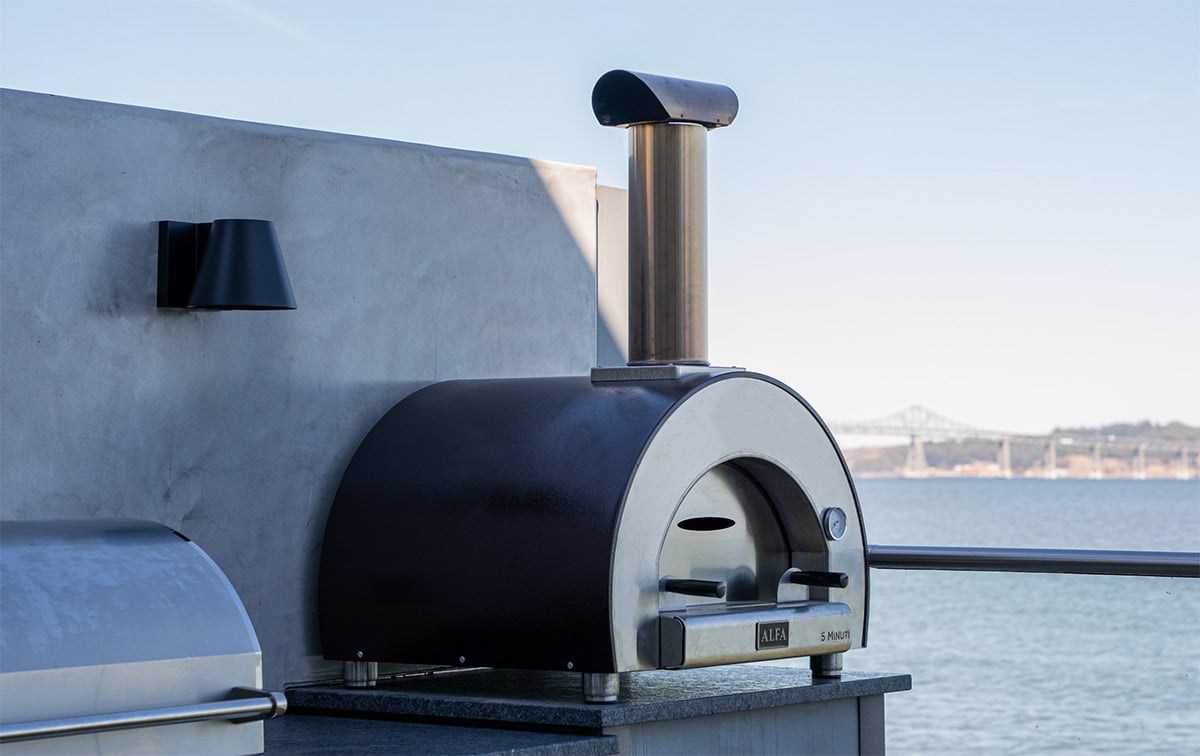 pizza oven countertop featured image
