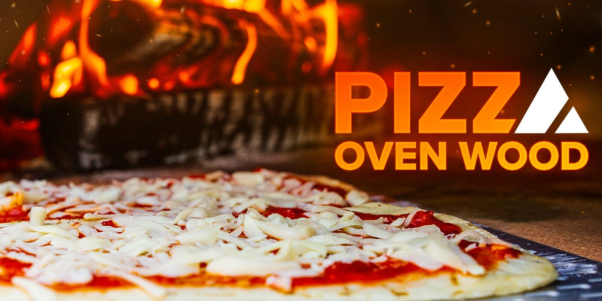 pizza oven wood cooking cheese pizza