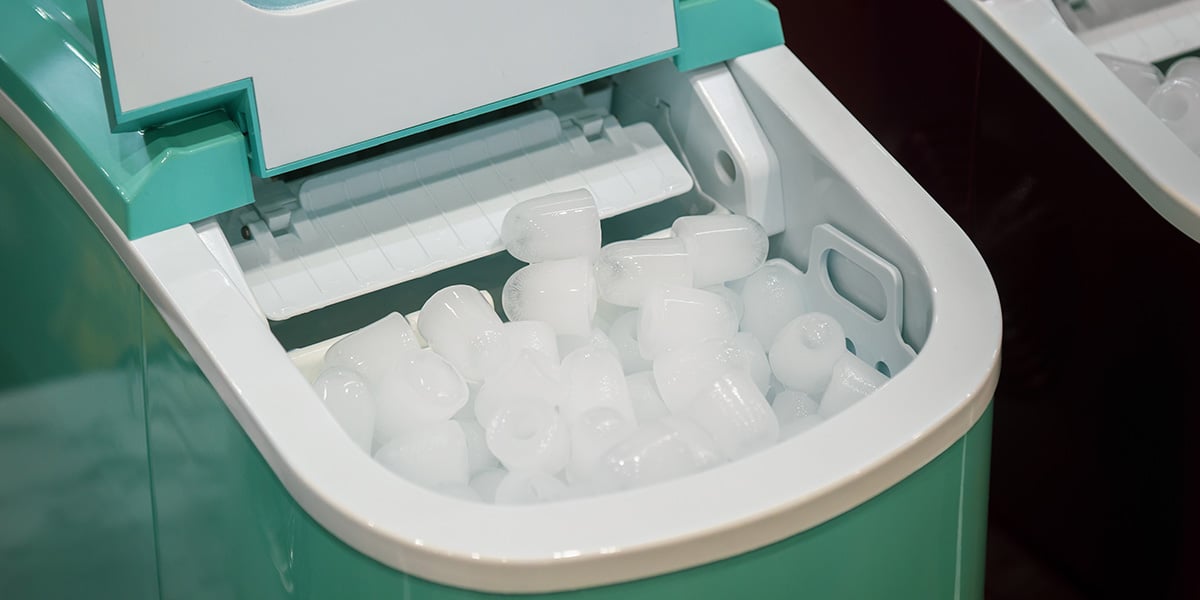 portable ice maker for outdoor kitchen countertop