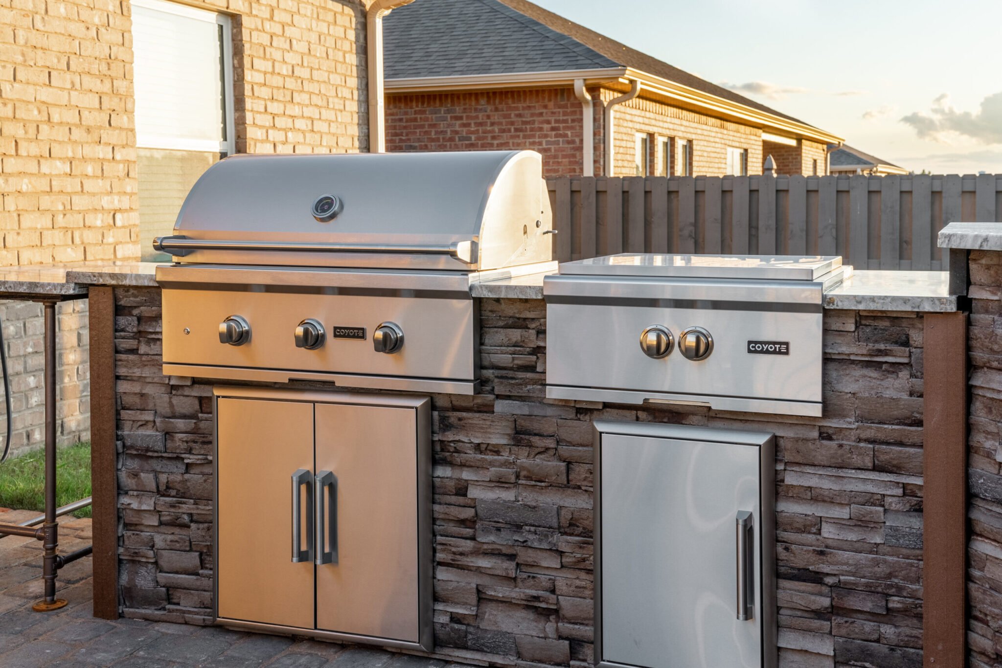 premium built in grill