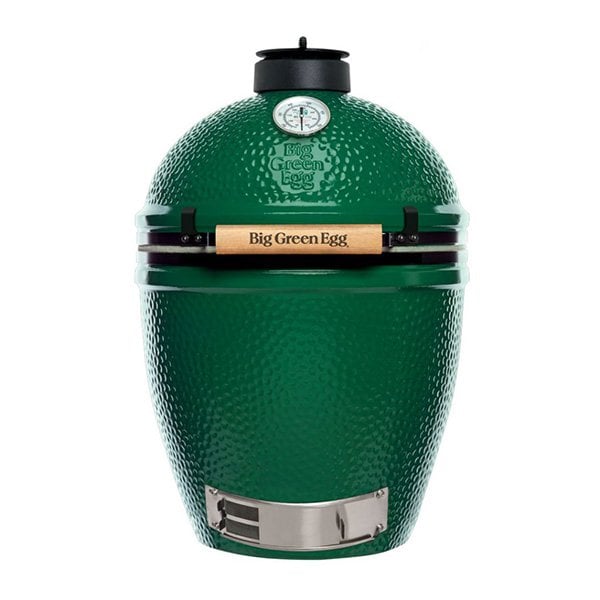 large sized big green egg smoker