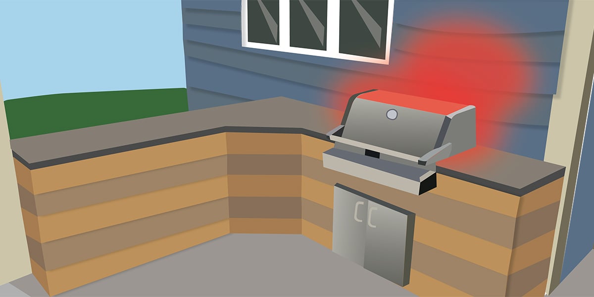 heat transfer to combustible