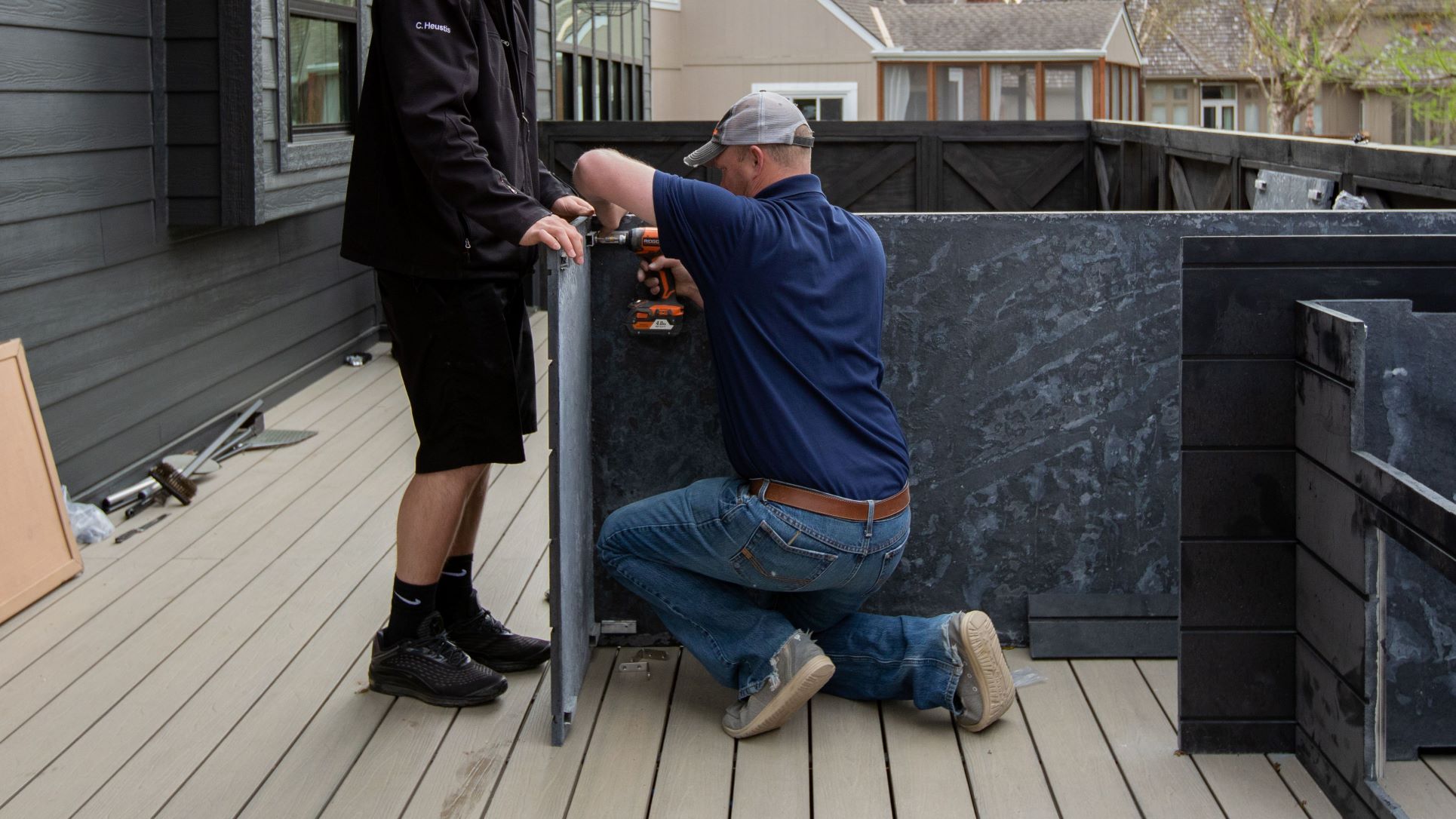 Ready to assemble vs ready to finish outdoor kitchen frame options