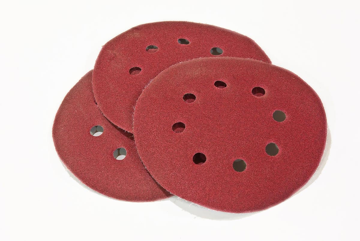 sanding pad for concrete countertop install