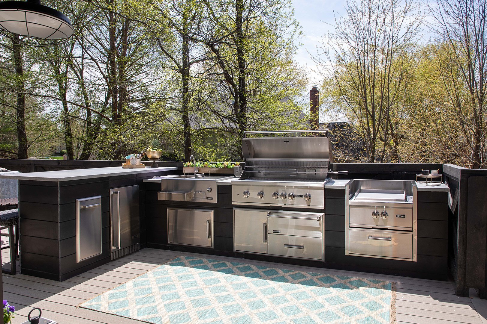tamara days outdoor kitchen idea brought to life