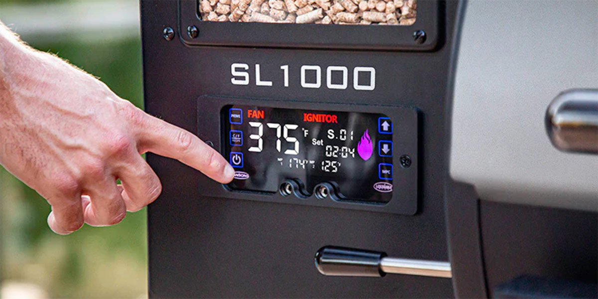 temperature feature on louisiana grill