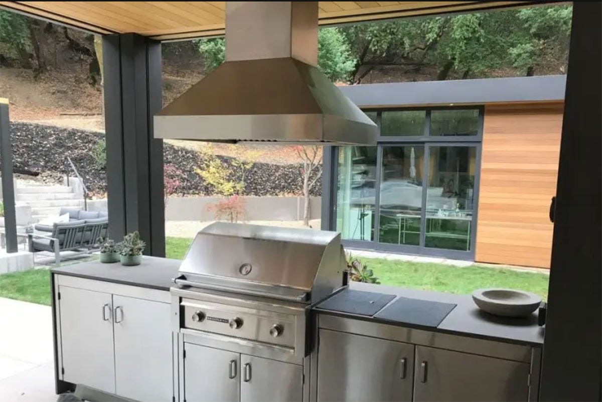 trade wind island mounted vent hood