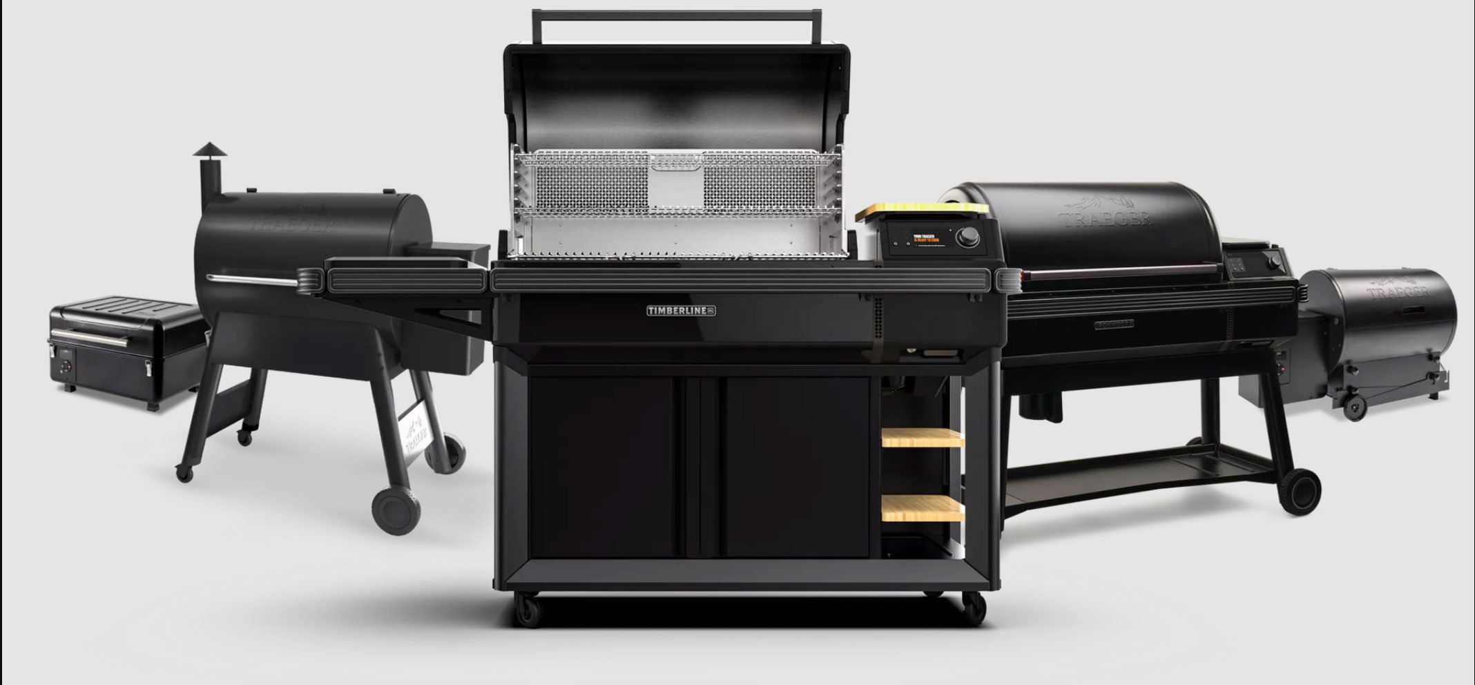 traeger line of grills