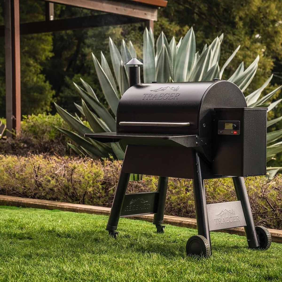 Traeger Pro 780 on lawn